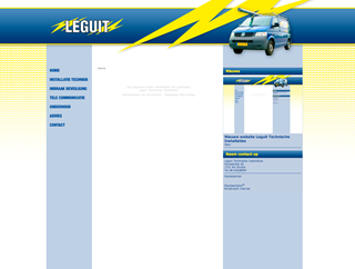 Website Leguit Technische Installaties